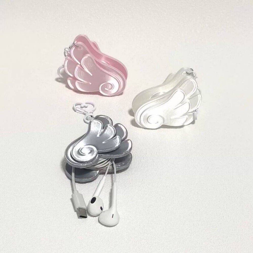 Cable Winder Keychain - Brelok-organizer do kabli w kształcie anielskiego