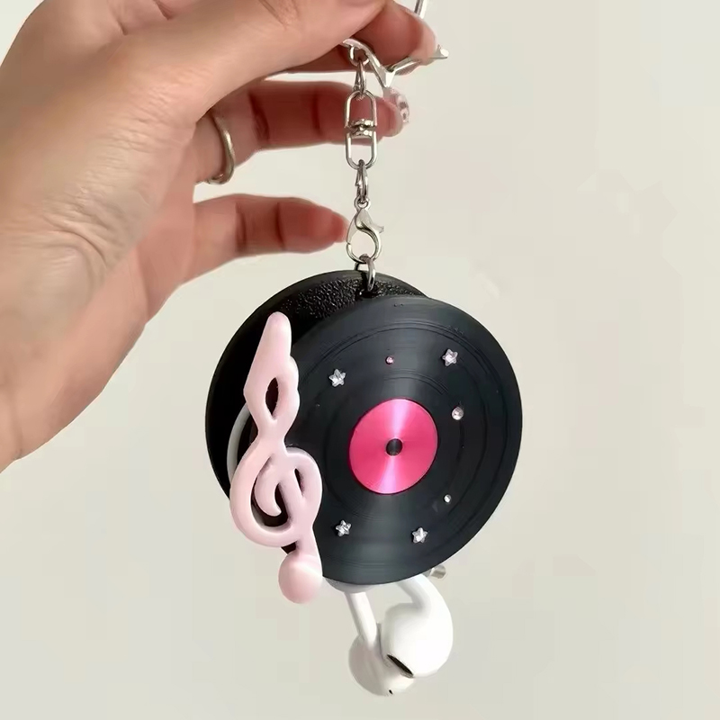 Cable Winder Keychain - Koreański Retro Organizer na Przewody Słuchawkowe