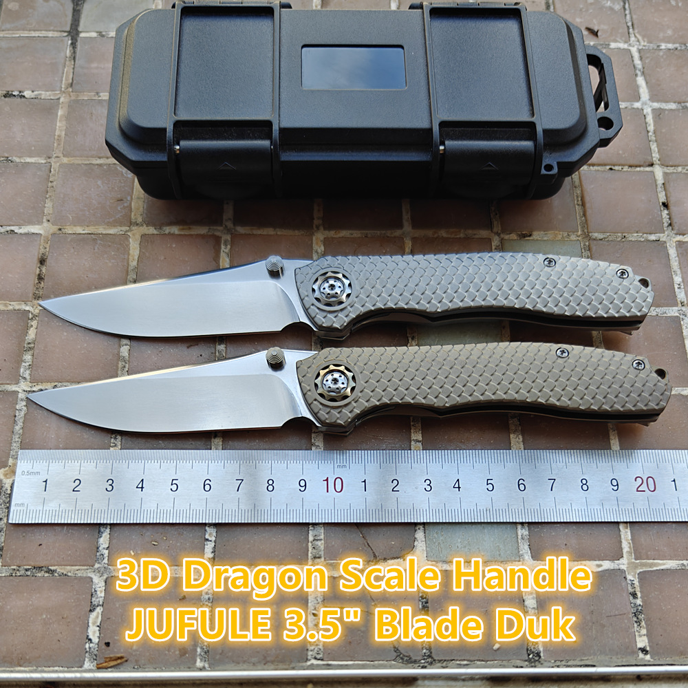 Pocket Knife Ceramic - JUFULE Nowy DUK Nóż składany z
