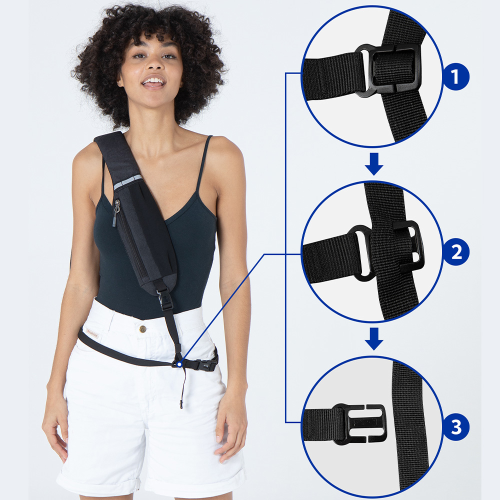 WATERFLY Crossbody Sling Bag C – Edc Carry Bag recenzja i cena