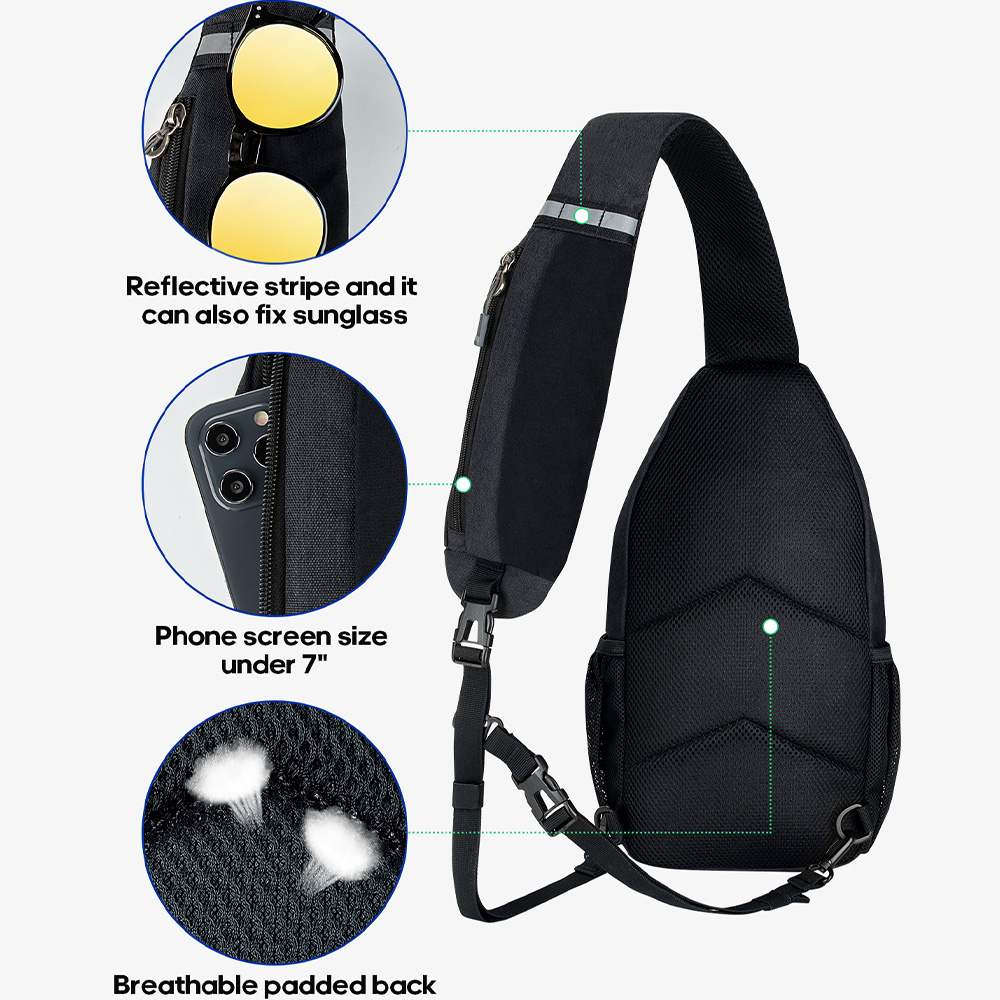 WATERFLY Crossbody Sling Bag C – Edc Carry Bag recenzja i cena
