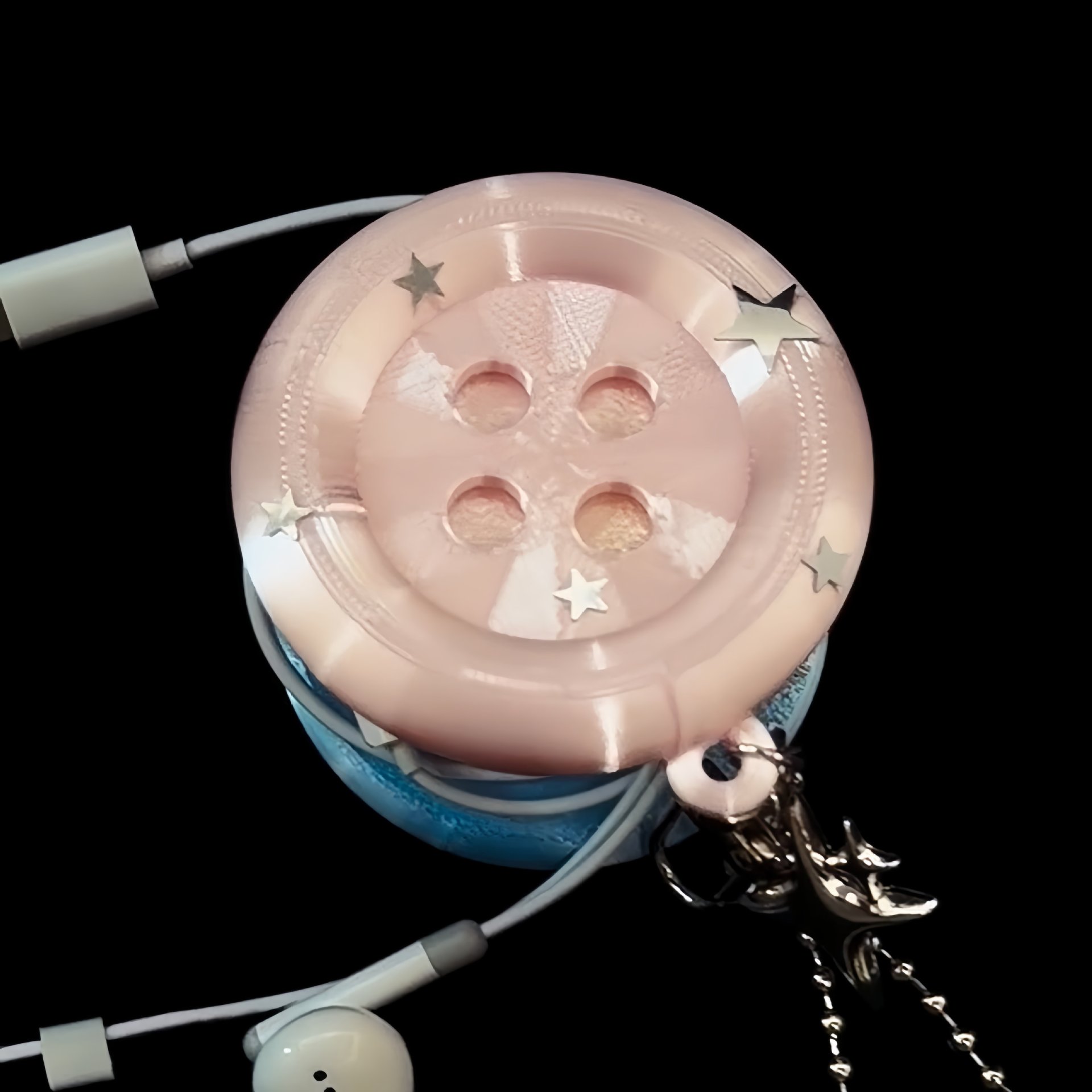 Okrągły brelok 3D Kawaii w ksz – Cable Winder Keychain recenzja i cena