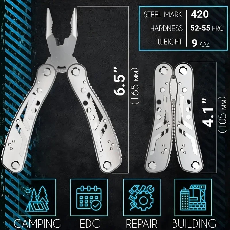 Narzędzie wielofunkcyjne 24w1  – Edc Everyday Carry Knives recenzja i cena