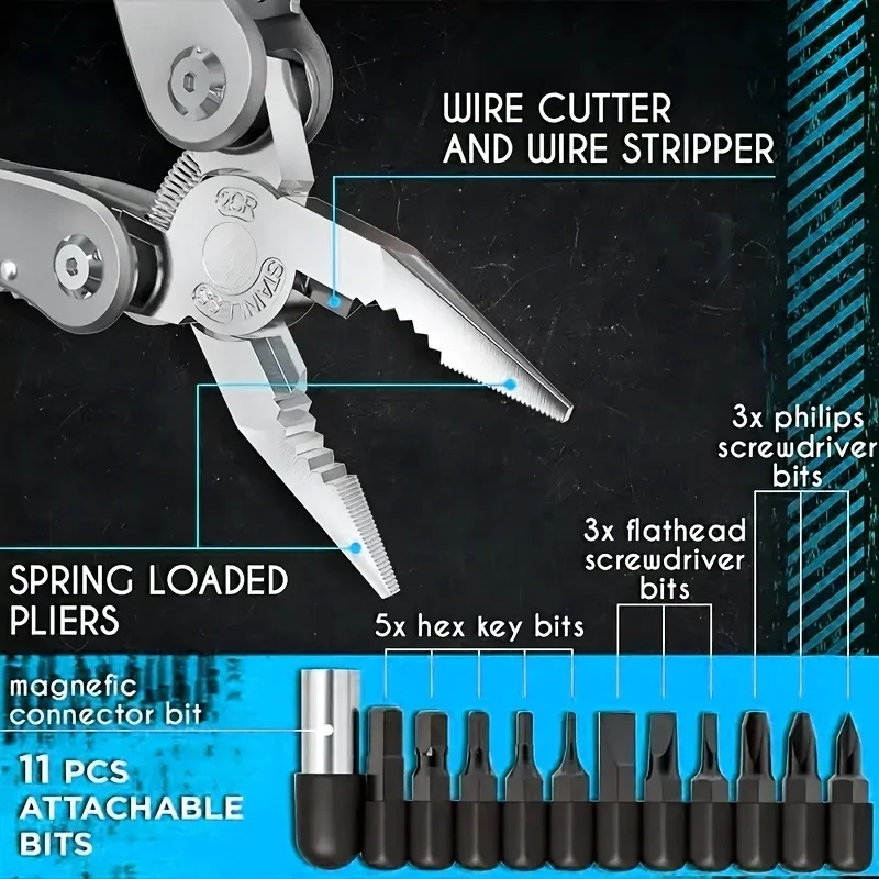 Narzędzie wielofunkcyjne 24w1  – Edc Everyday Carry Knives recenzja i cena