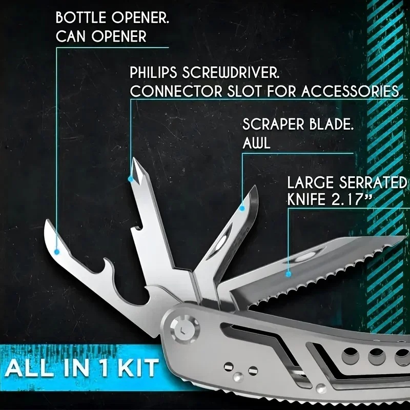 Narzędzie wielofunkcyjne 24w1  – Edc Everyday Carry Knives recenzja i cena