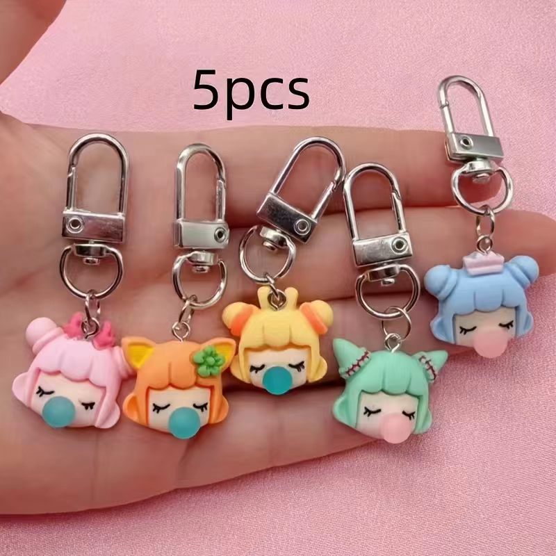 5 sztuk żywicznych breloczków  – Carabiner Keychain recenzja i cena