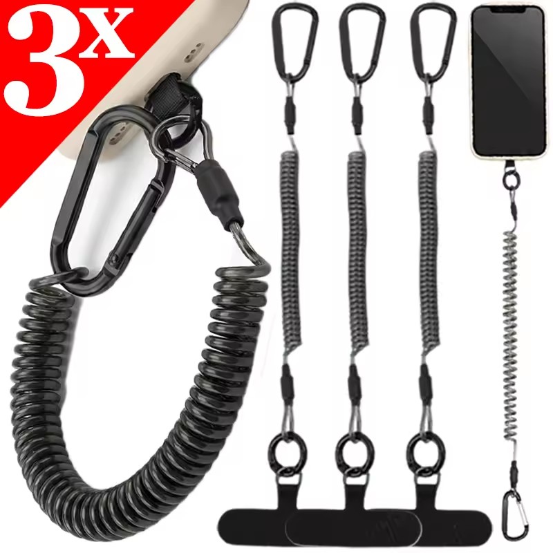 Elastyczne linki do telefonu z – Carabiner Keychain recenzja i cena