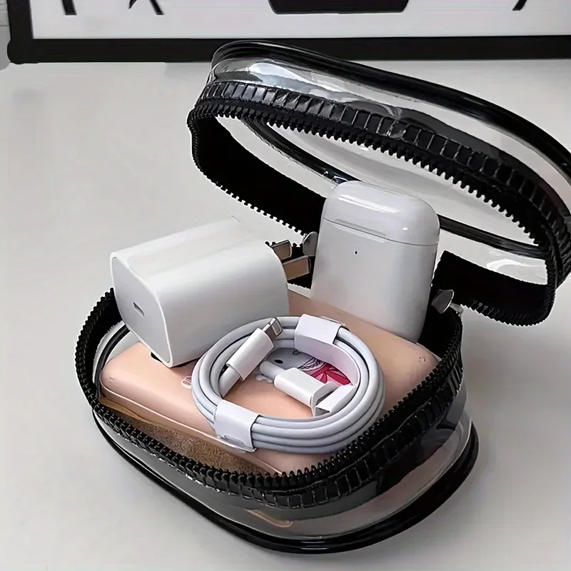 Przenośna Mini Przezroczysta T – Cable Winder Keychain recenzja i cena